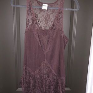 Free people intimates lace top